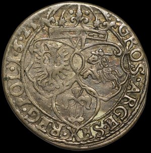 Zygmunt III Waza, Sixpence 1623, Cracow - SIGIS - variant