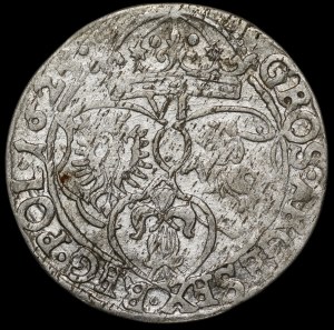 Sigismund III Vasa, Sixpence 1625, Kraków - Sas - rarer