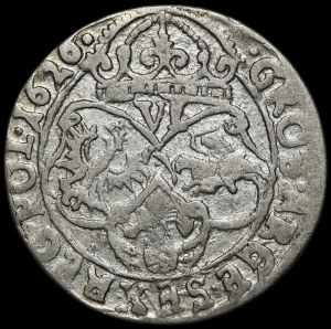 Zygmunt III Waza, Sixpence 1626, Kraków.