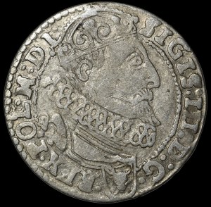 Zygmunt III Waza, Sixpence 1627, Kraków - variant