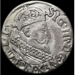 Zygmunt III Waza, Trojak 1622, Kraków - ciekawostka