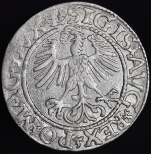 Sigismund II Augustus, Half-penny 1561, Vilnius - 14 Eagle, L/LITV