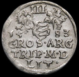 Stefan Batory, Troyak 1583, Vilnius - Leliwa coat of arms