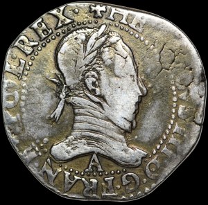 Henry the Valois, Frank 1582 A, Paris - rarer
