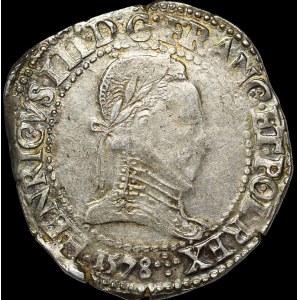 Henryk Walezy, Frank 1578 D, Lyon