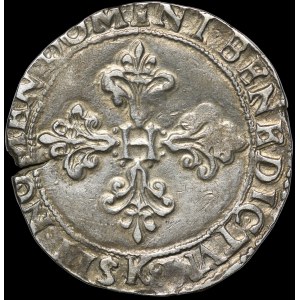 Henryk Walezy, Frank 1578 K, Bordeaux - b. rzadki