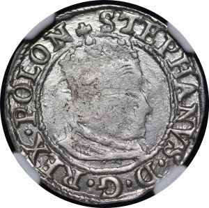 Stefan Batory, 1579 penny, Olkusz - rare