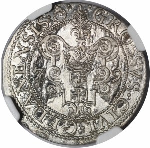Stefan Batory, 1579 penny, Gdansk - beautiful