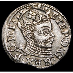 Stefan Batory, Trojak 1583, Ryga