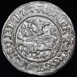 Sigismund I the Old, Half-penny 1512, Vilnius - destrukt