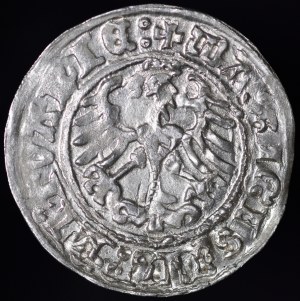 Sigismund I the Old, Half-penny 1512, Vilnius - destrukt
