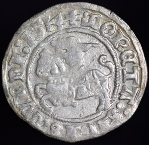 Sigismund I the Old, Half-penny 1514, Vilnius - colon