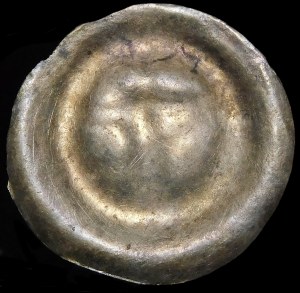 Quartering, Brakteat - Eagle/Griffin head left - rare