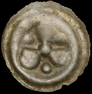 The district breakup, Brakteat - A flower with three petals