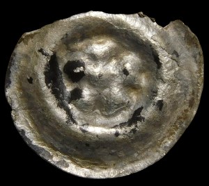 Quarter break, Brakteat - Five-petal rosette
