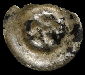 Quarter break, Brakteat - Five-petal rosette