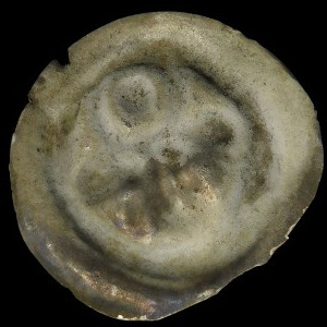 Quarter breakup, Brakteat - Head of an ox