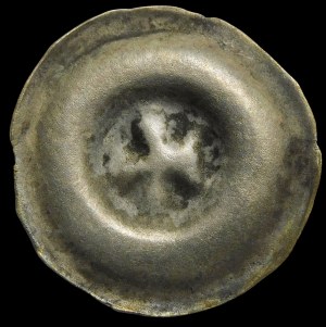 Quarter breakup, Cistercian Abbey, Brakteat - Greek Cross