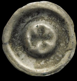 Quarter breakup, Cistercian Abbey, Brakteat - Greek Cross