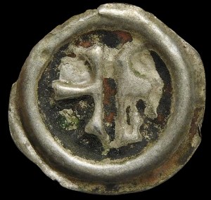Silesia, Ks. Opolskie, Brakteat Opole - Half cross half eagle