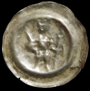 The Partition, Brakteat - Prince with sword and spear