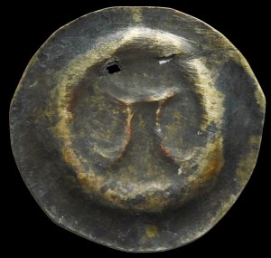 The district breakup, Cistercian Abbey, Brakteat - Gothic letter A
