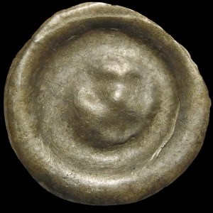 Quarter break, Brakteat - Three-petal rosette