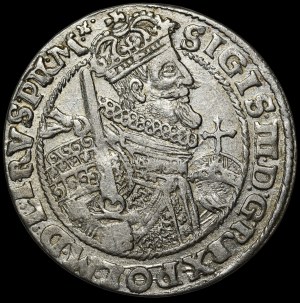 Sigismund III Vasa, Ort 1622, Bydgoszcz - PR M - punch - rare and very nice
