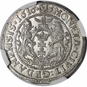 Zygmunt III Waza, Ort 1616, Gdańsk - wyśmienity