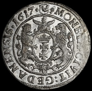 Sigismund III Vasa, Ort 1617, Gdansk.