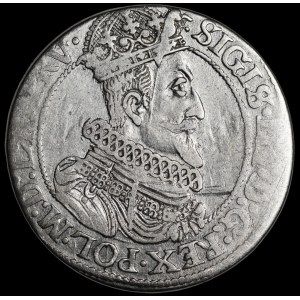 Zygmunt III Waza, Ort 1623, Gdańsk - podwójna data, PRV - rzadki