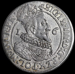 Sigismund III Vasa, Ort 1624/3, Gdansk - pierced date, PR - variant