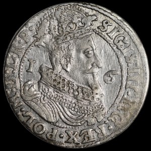 Sigismund III Vasa, Ort 1626/5, Gdansk - pierced date, P - rarer