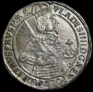 Ladislaus IV Vasa, Thaler 1635 II, Bydgoszcz - rare