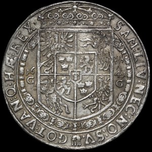 Ladislaus IV Vasa, 1641 GG thaler, Bydgoszcz - rare and very nice