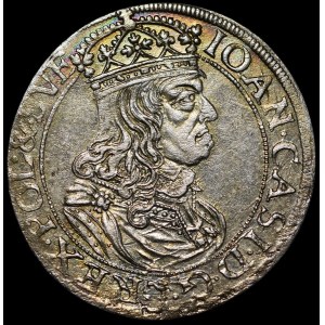 Jan II Kazimierz, Szóstak 1660 TLB, Kraków - TLB pod snopkiem - rzadszy