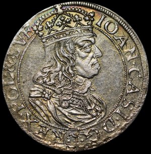 John II Casimir, Sixpence 1660 TLB, Krakow - TLB under sheaf - rarer