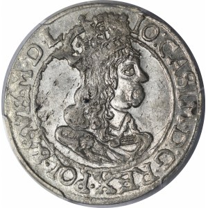 Jan II Kazimierz, Szóstak 1662 AT, Kraków