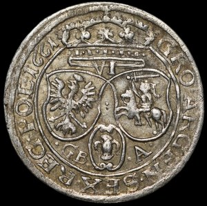 John II Casimir, Sixth of 1661 GBA, Lviv - variant