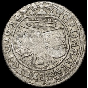Jan II Kazimierz, Szóstak 1662 GBA, Lwów - rzadki