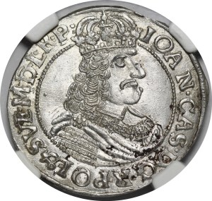 John II Casimir, Ort 1663 HD-L, Torun - b. rare and b. beautiful