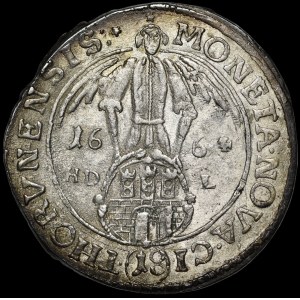 John II Casimir, Ort 1664 HD-L, Torun - very rare