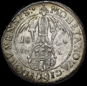 John II Casimir, Ort 1664 HD-L, Torun - very rare