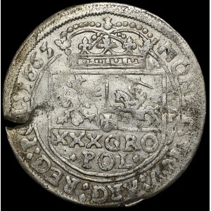 Jan II Kazimierz, Tymf 1665 AT, Kraków