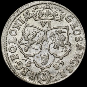 John III Sobieski, the Sixth of 1683 TLB, Bydgoszcz - Leliwa coat of arms - beautiful