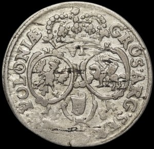 John III Sobieski, Sixpence 1684 SP, Bydgoszcz - rare