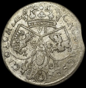 John III Sobieski, Sixpence 1681 TLB/C, Kraków - rarer