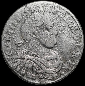 John III Sobieski, Ort 1677 SB, Bydgoszcz - rare