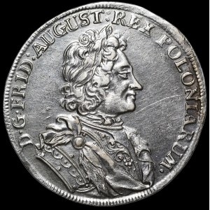 August II the Strong, 2/3 thaler 1706 ILH, Dresden - rare