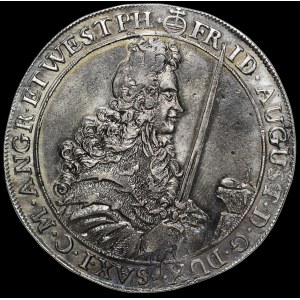 August II Mocny jako Fryderyk August, Talar 1697 IK, Drezno - piękna